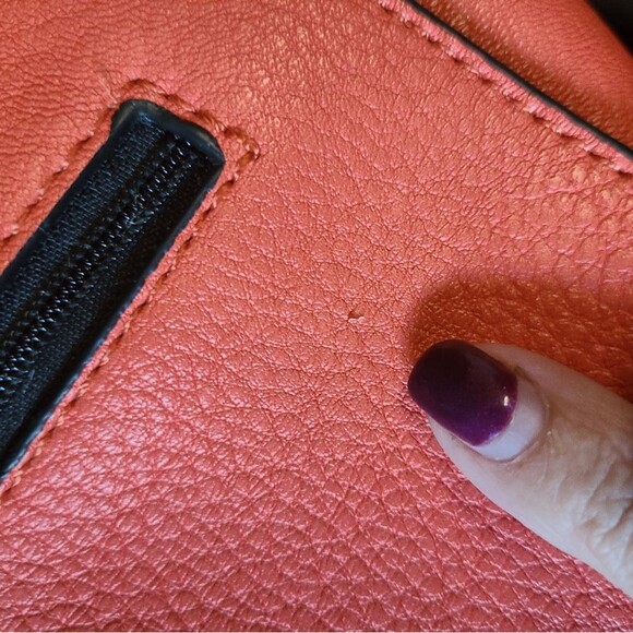 BCBG Generation Poppy Orange Mini Style Pocketbook Bag - Picture 6 of 7